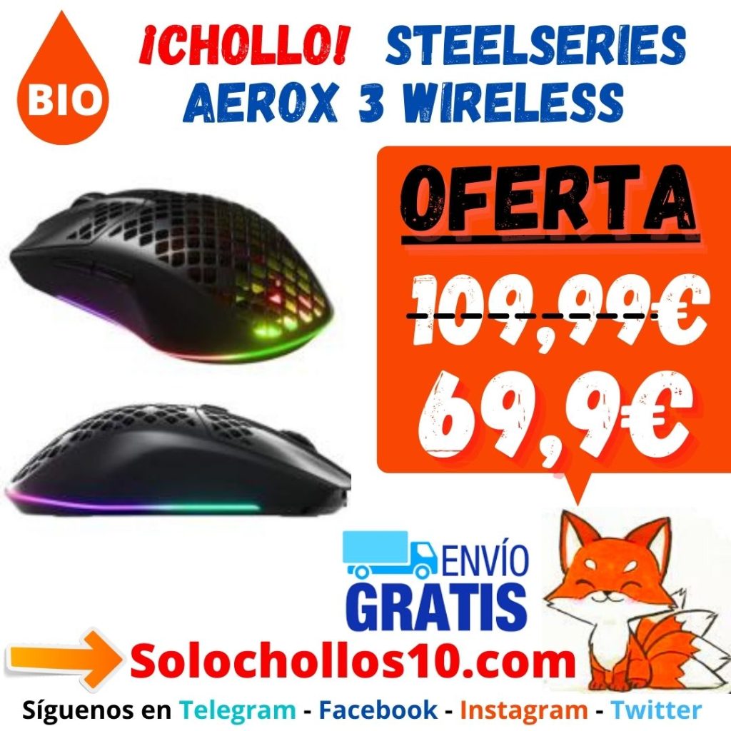 SteelSeries Aerox 3 Wireless