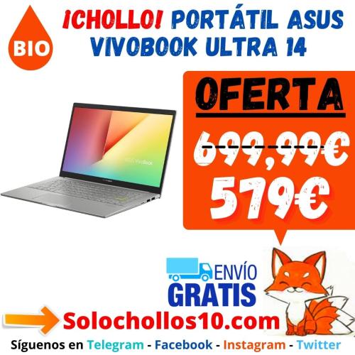 Portátil ASUS VivoBook Ultra 14