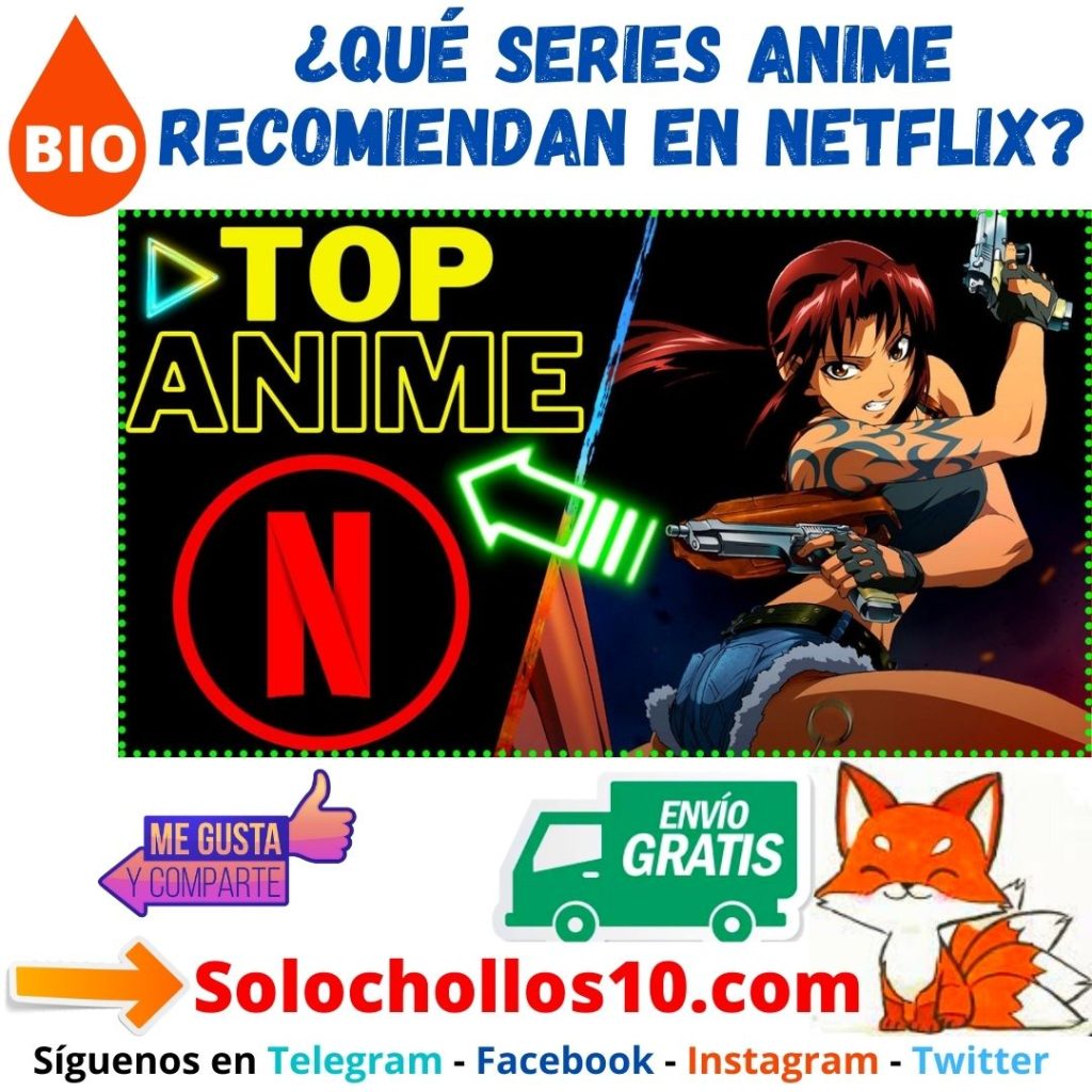 mejor top anime netflix